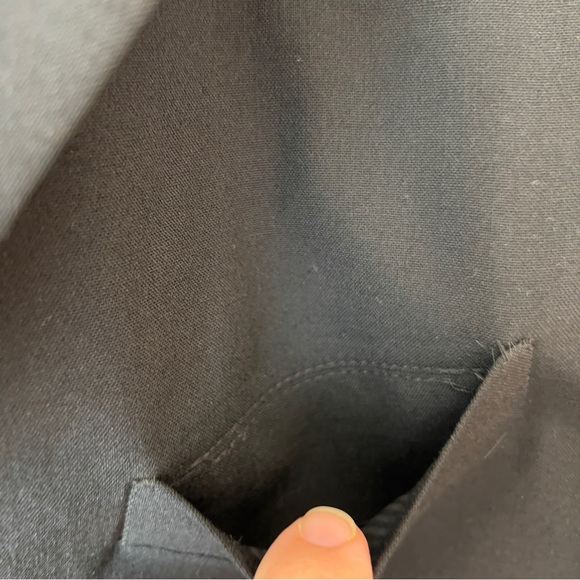 Vittorio St Angelo 100% wool Black Men's Blazer coat single breasted 3 bts 42R - Picture 9 of 10